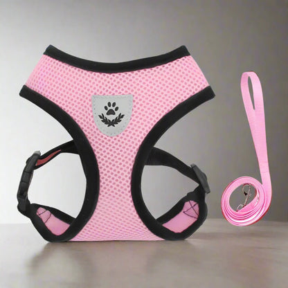 Harnais Petit Chien - DogHarnessLeadLeash™ - Rose - Reve de chienlecoledeschats14:1052;5:361386RoseMHarnais Petit Chien - DogHarnessLeadLeash™ - Rose