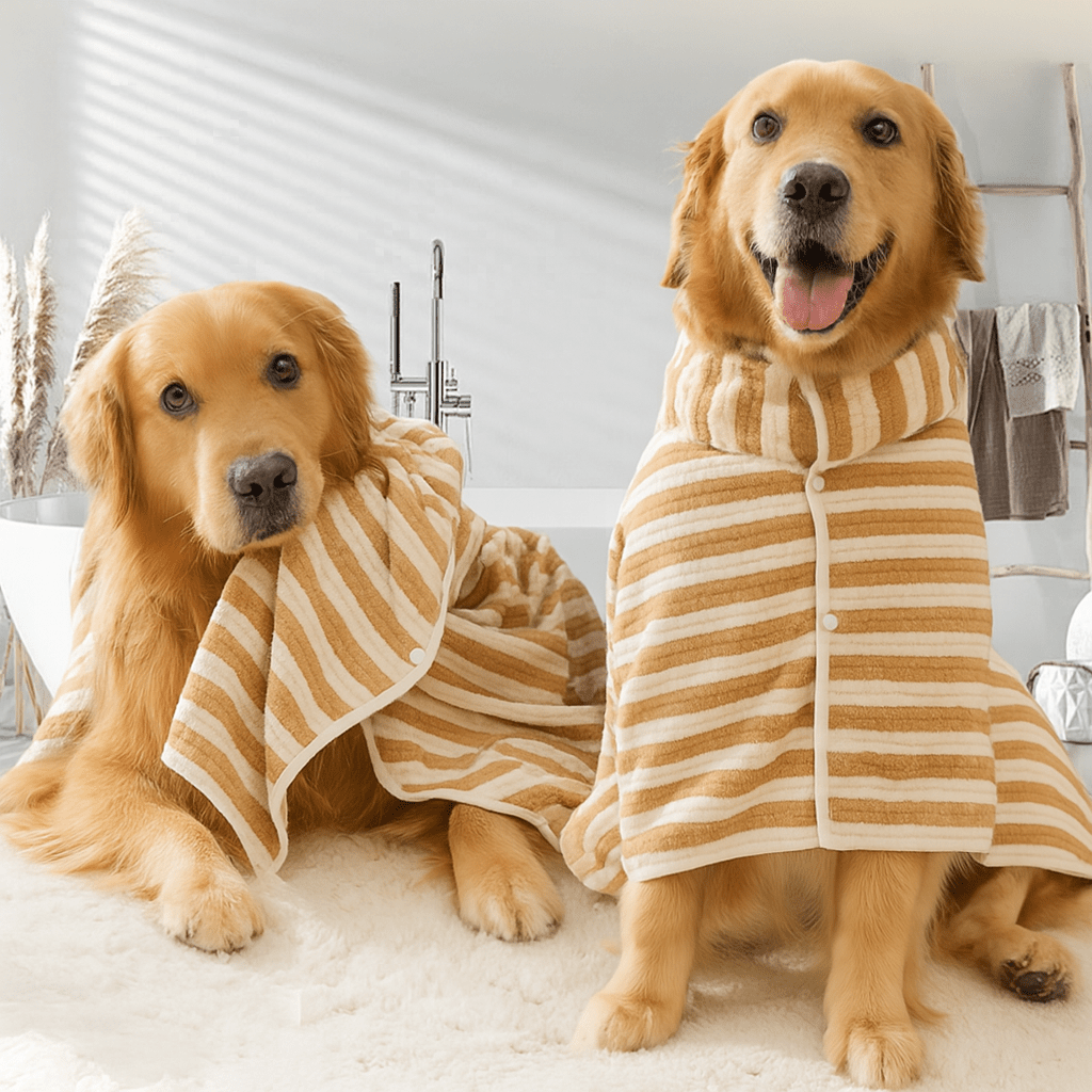Peignoir pour Chien - FurWrap™ - Marron - Reve de chienlecoledeschats14:200002984Brown;5:361385MarronLPeignoir pour Chien - FurWrap™ - Marron