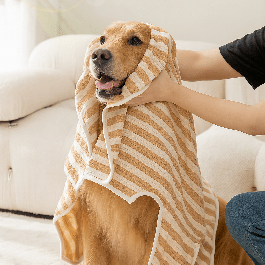 Peignoir pour Chien - FurWrap™ - Marron - Reve de chienlecoledeschats14:200002984Brown;5:361385MarronLPeignoir pour Chien - FurWrap™ - Marron